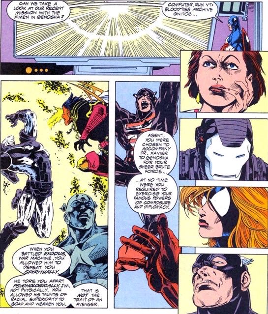 Avengers West Coast - Marvel (102 - Jan 1994) comic book collectible [Barcode 75960602100010211] - Main Image 3