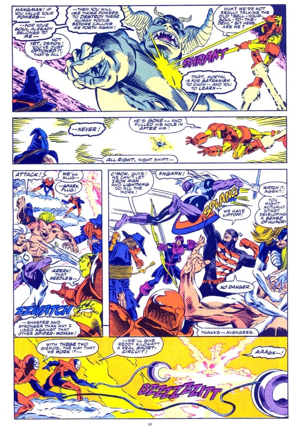 West Coast Avengers 77 - Marvel Comics (77 - Dec 1991) comic book collectible - Main Image 3