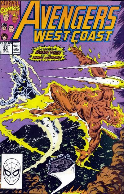 Avengers West Coast  comic book collectible - Main Image 1