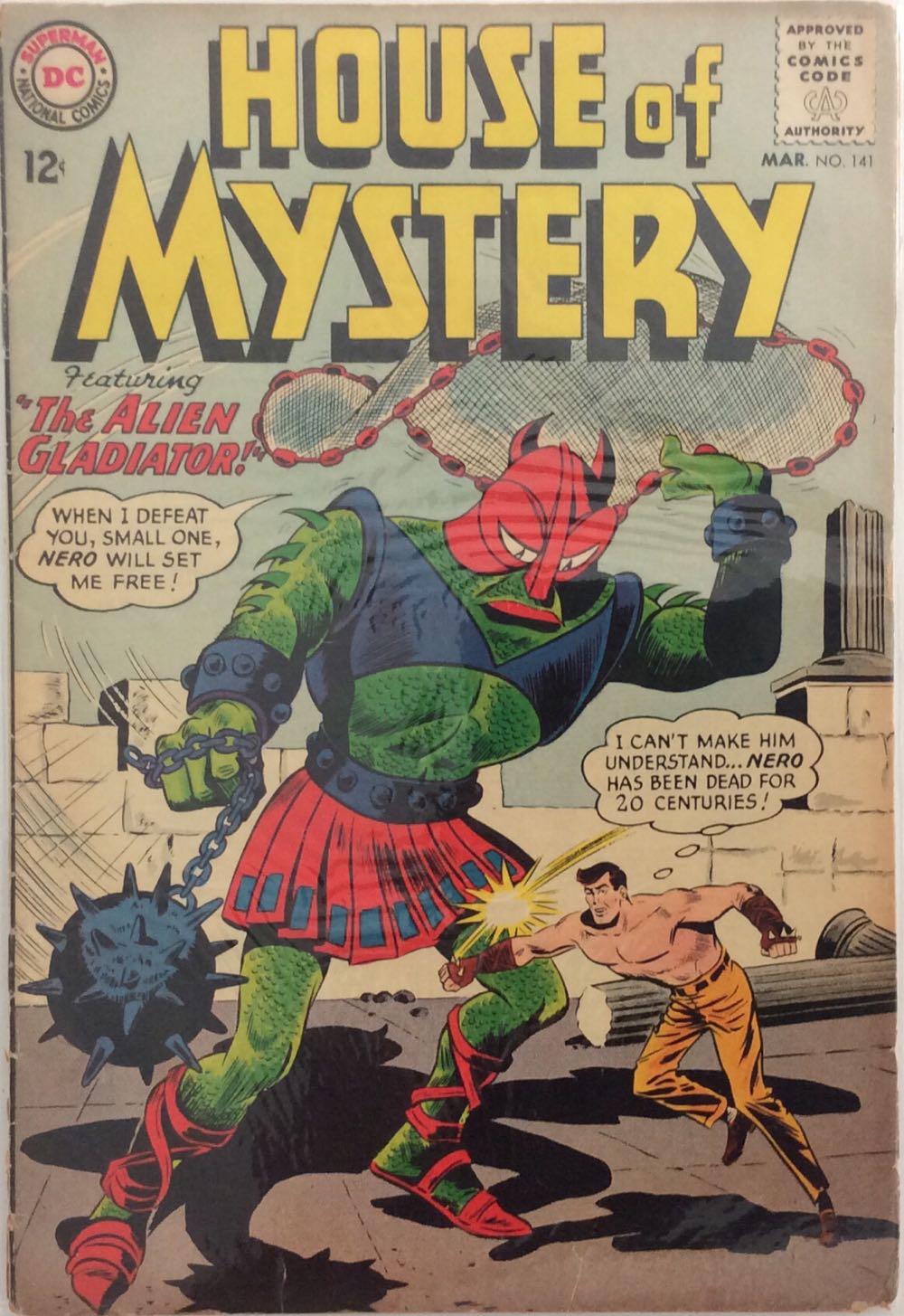 House Of Mystery (1951) - DC Comics (141 - Mar 1965) comic book collectible [Barcode 761941262697] - Main Image 2