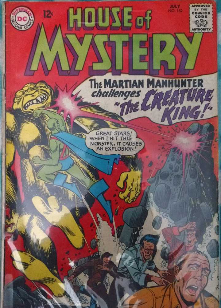 House Of Mystery (1951) - DC Comics (152 - Jul 1965) comic book collectible [Barcode 761941262697] - Main Image 2