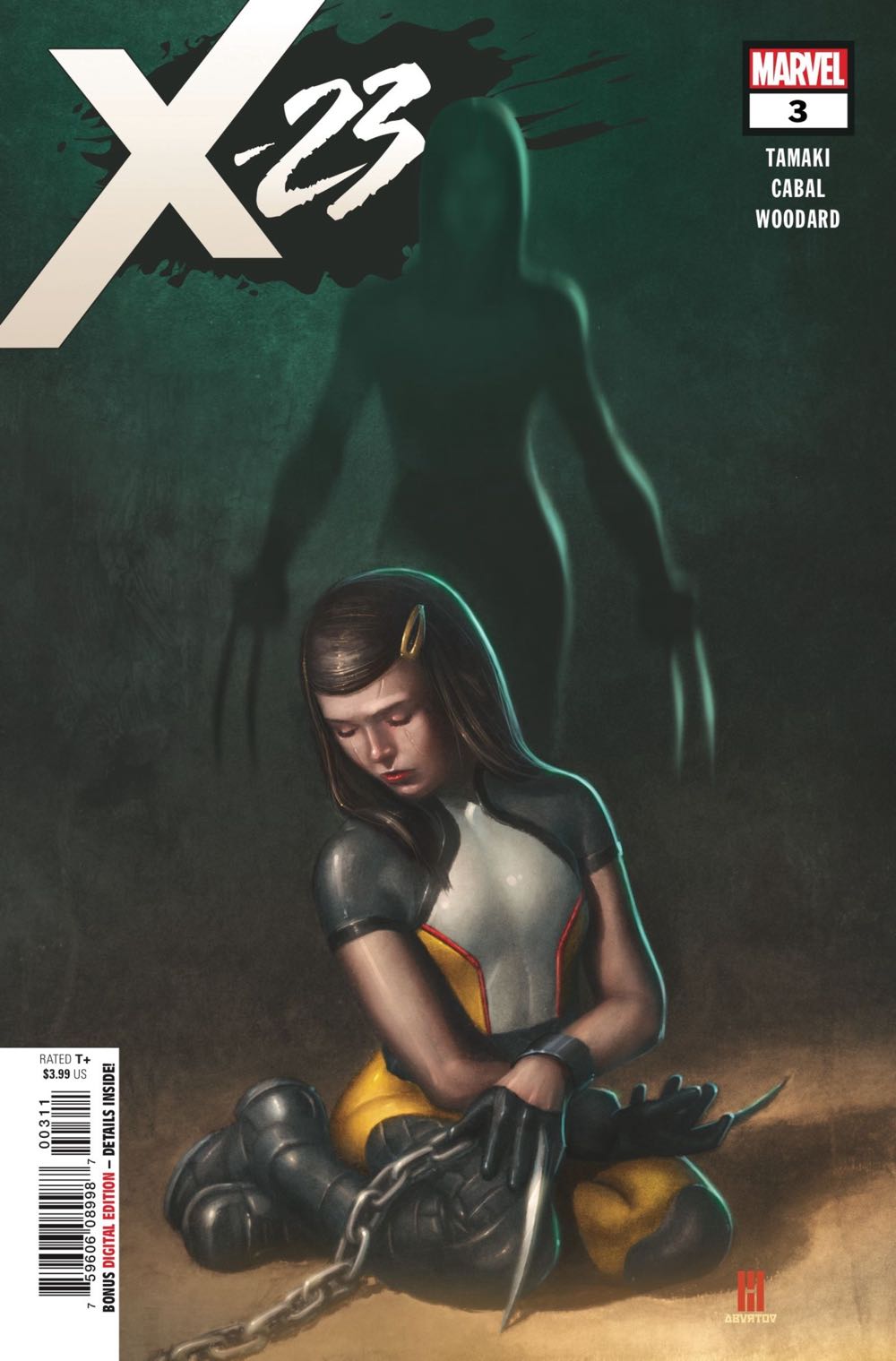 X-23 - Marvel (3 - Apr 2005) comic book collectible [Barcode 759606055609] - Main Image 3