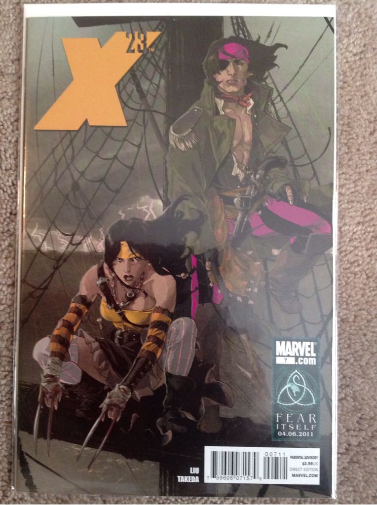 X-23  (7) comic book collectible [Barcode 759606055609] - Main Image 1