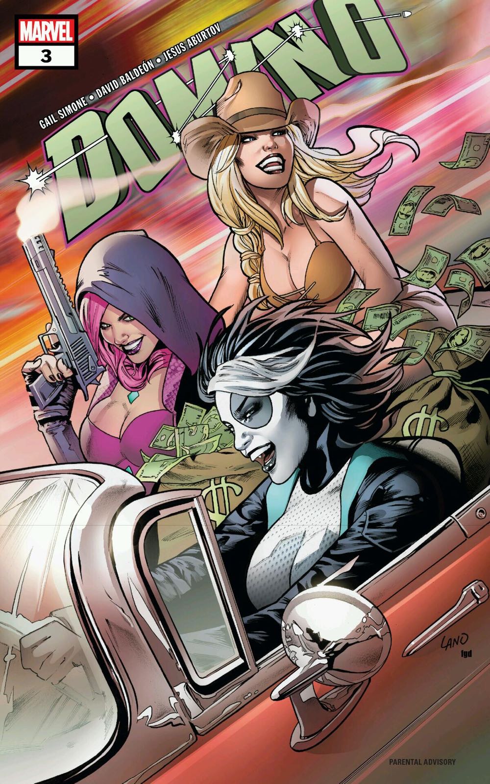 Domino - Marvel Comics (3 - 03/1997) comic book collectible [Barcode 759606043873] - Main Image 3