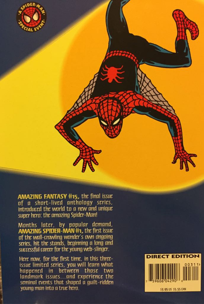 Amazing Fantasy  (18 - Mar 1996) comic book collectible [Barcode 759606042906] - Main Image 2