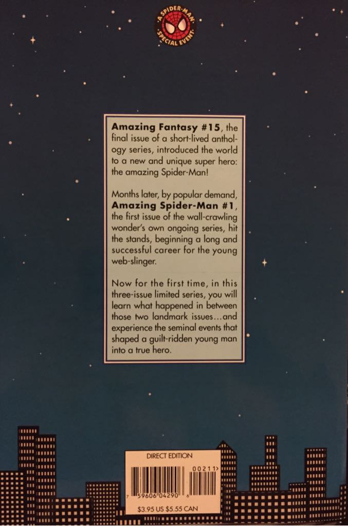 Amazing Fantasy  (17 - Jan 1996) comic book collectible [Barcode 9788439552680] - Main Image 2