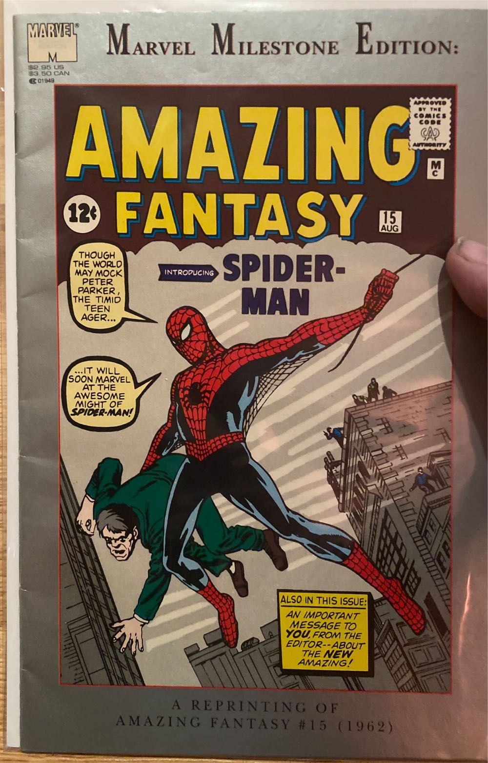 The Amazing Spider-man - Marvel Comics Group (1 - Aug 1962) comic book collectible [Barcode 9788439552680] - Main Image 2