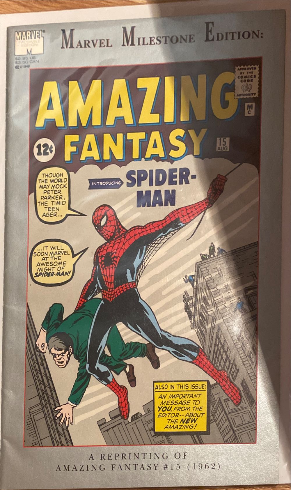 The Amazing Spider-man - Marvel Comics Group (1 - Aug 1962) comic book collectible [Barcode 9788439552680] - Main Image 3