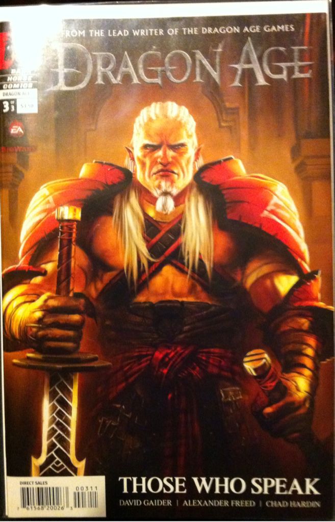 Dragon Age: Those Who Speak - Dark Horse Comics, Inc. (3 - Nov 2012) comic book collectible - Main Image 1