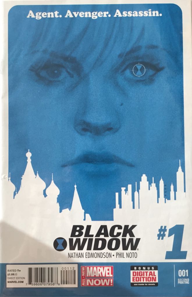 Black Widow - Marvel (1) comic book collectible [Barcode 759606079568] - Main Image 1