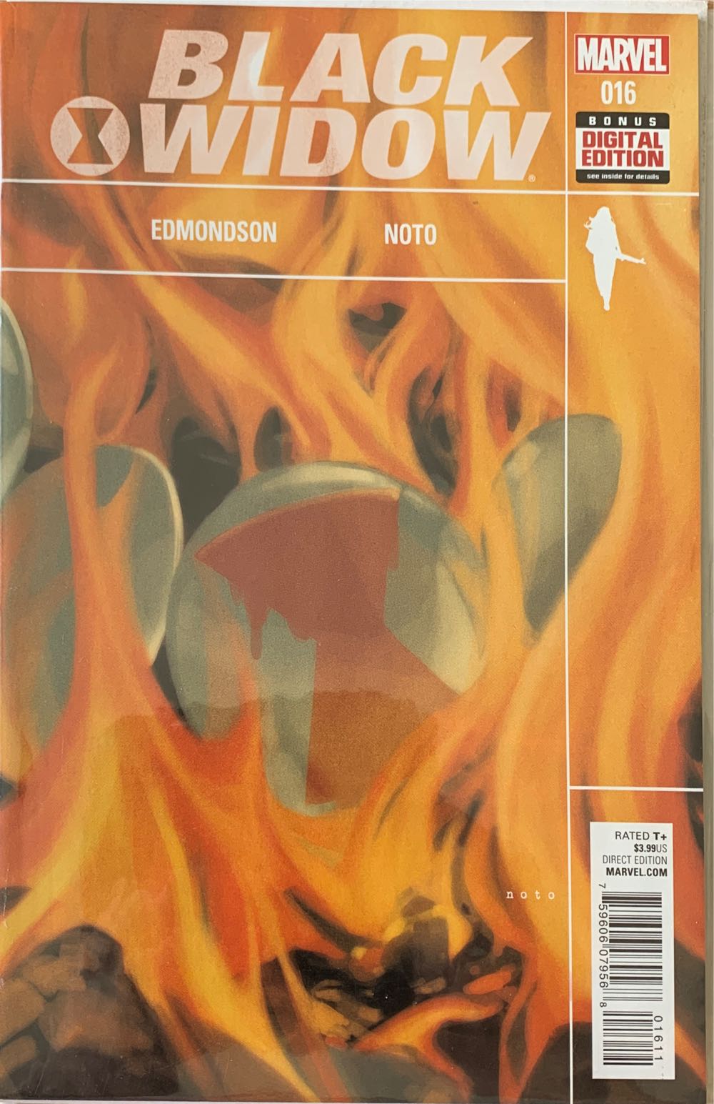 Black Widow Vol 5 - Marvel Comics (16 - May 2015) comic book collectible [Barcode 75960607956801611] - Main Image 3