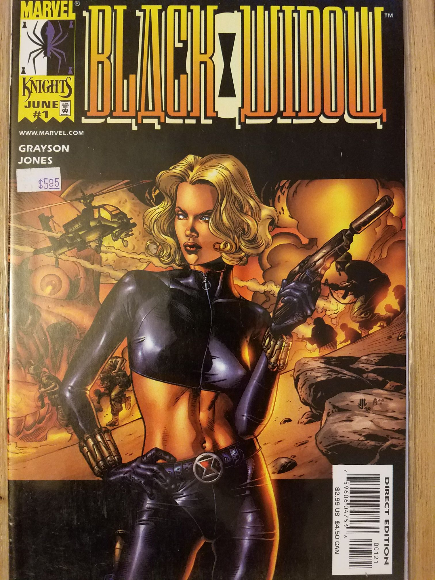 Black Widow - Marvel Comics (1 - Jun 1999) comic book collectible - Main Image 1
