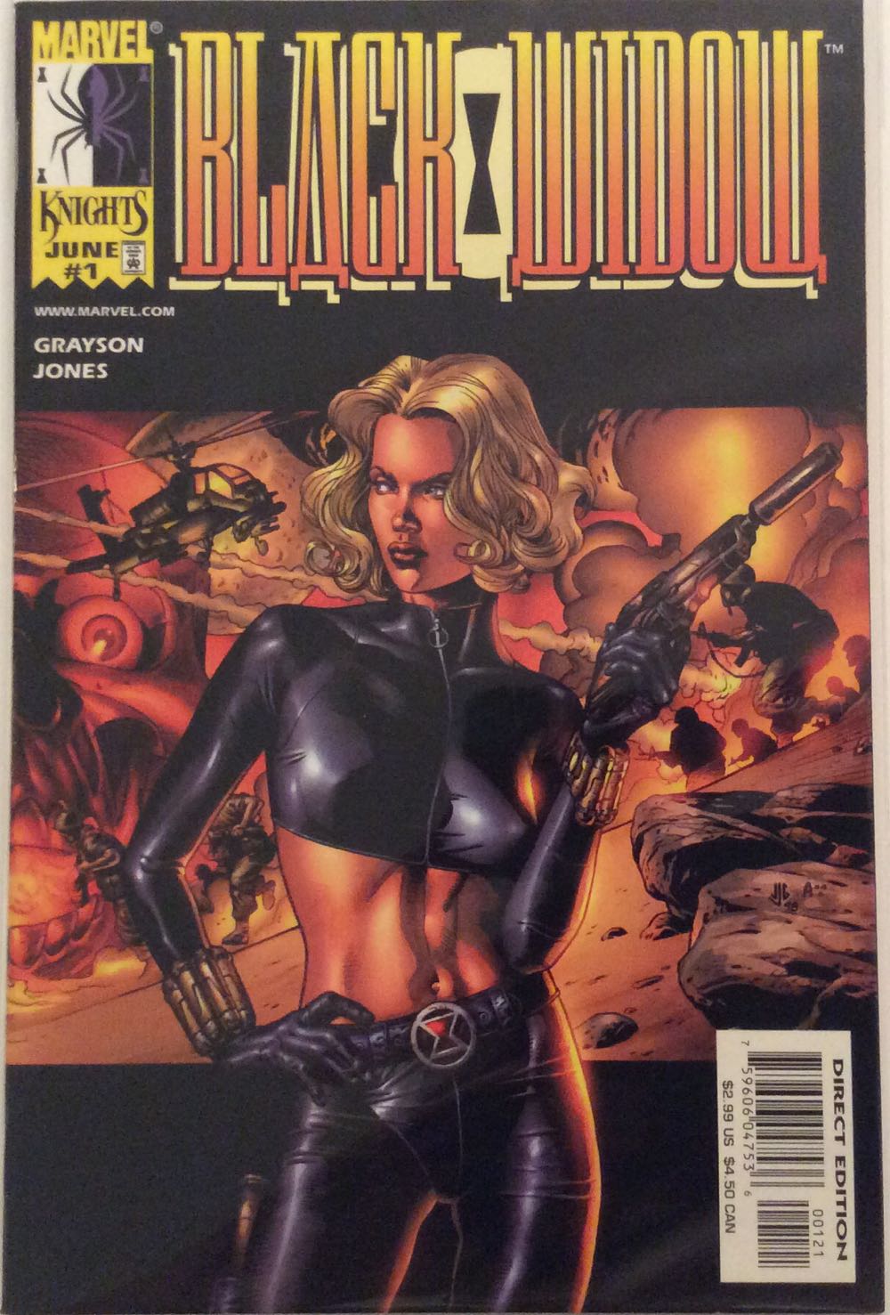 Black Widow - Marvel Comics (1 - Jun 1999) comic book collectible - Main Image 2