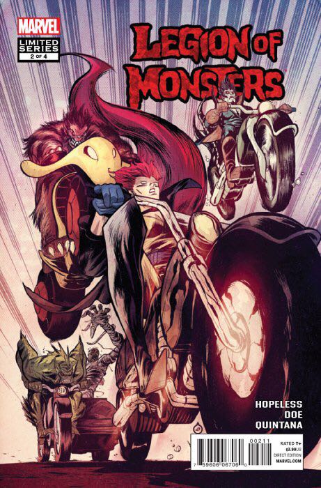 Legion Of Monsters  (2 - Jan 2012) comic book collectible [Barcode 759606067060] - Main Image 1