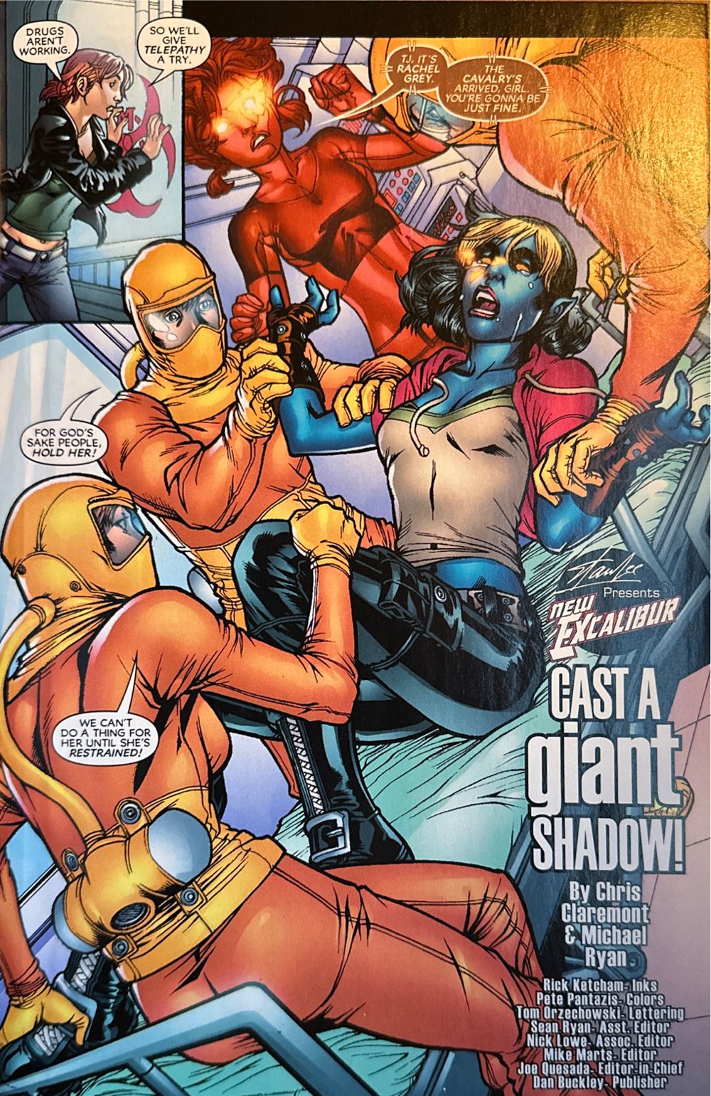 New Excalibur (2006) - Marvel Comics (2 - Feb 2006) comic book collectible [Barcode 75960605746700211] - Main Image 4