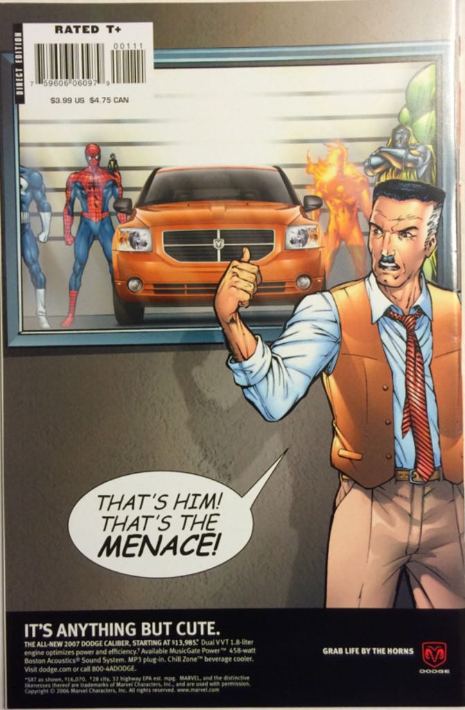 Civil War: Choosing Sides - Marvel Publishing, Inc. (1 - Dec 2006) comic book collectible [Barcode 75960606097900111] - Main Image 2