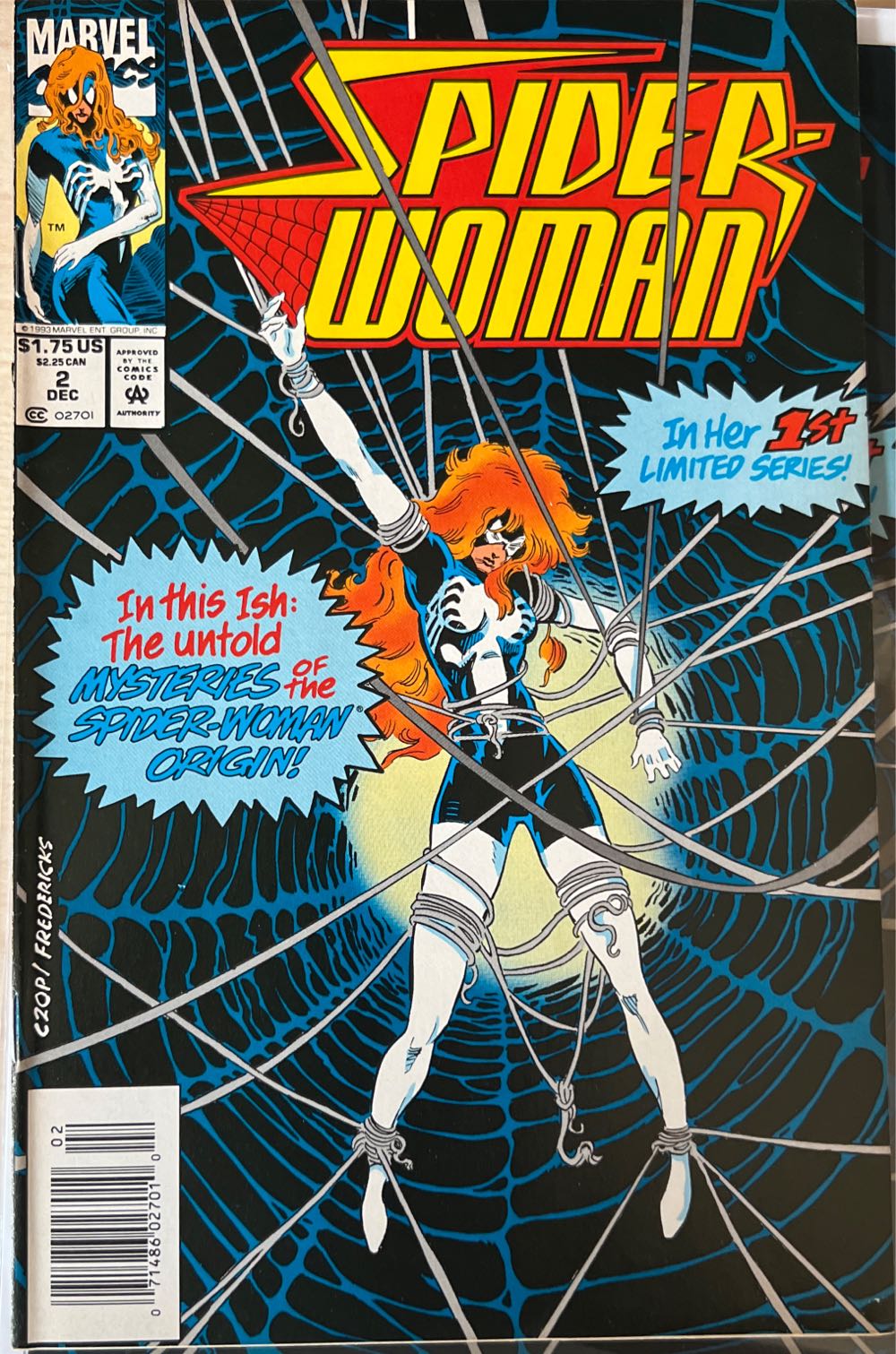 Spider-Woman - Marvel Comics (2 - Dec 1993) comic book collectible [Barcode 759606027019] - Main Image 3