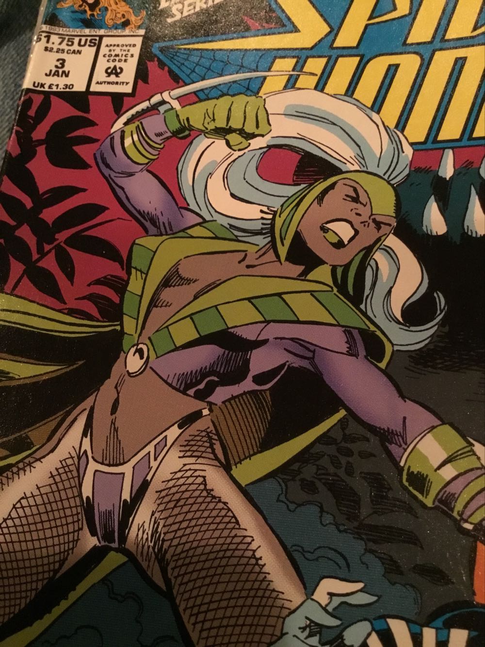 Spider-Woman - Marvel Comics (3 - Jan 1994) comic book collectible [Barcode 400008235587] - Main Image 2