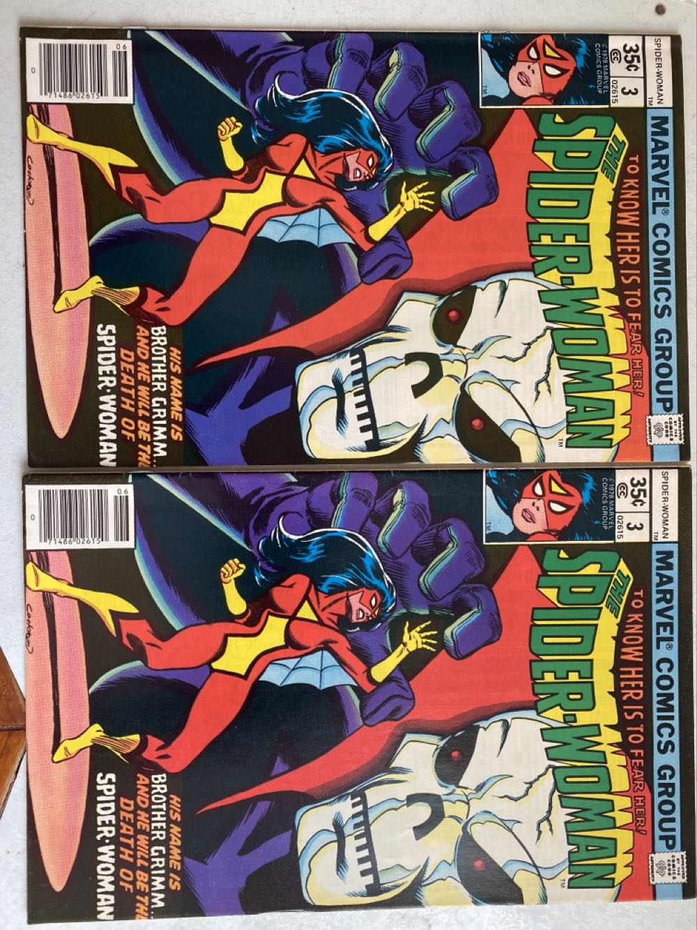 Spider-Woman Vol 1 - Marvel Comics Group (3 - Jun 1978) comic book collectible [Barcode 071486026150] - Main Image 2