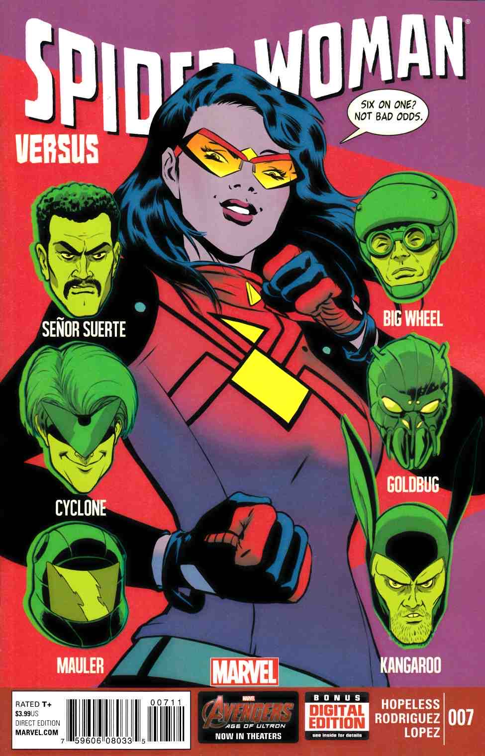 Spider-Woman - DC (7 - Jan 2000) comic book collectible [Barcode 759606047604] - Main Image 4