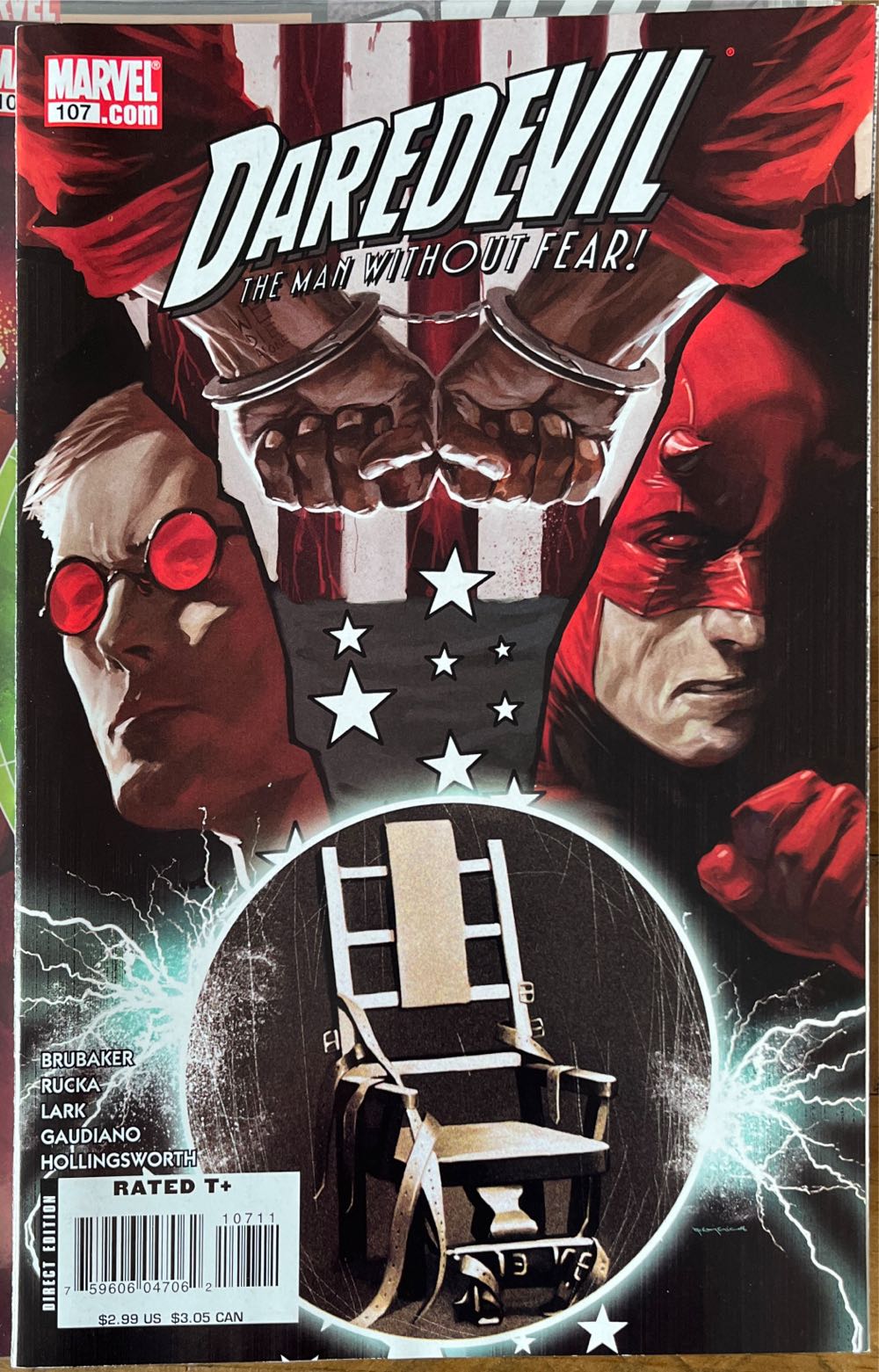 Daredevil - Marvel Comics (107 - Jul 2008) comic book collectible [Barcode 75960604706210711] - Main Image 2