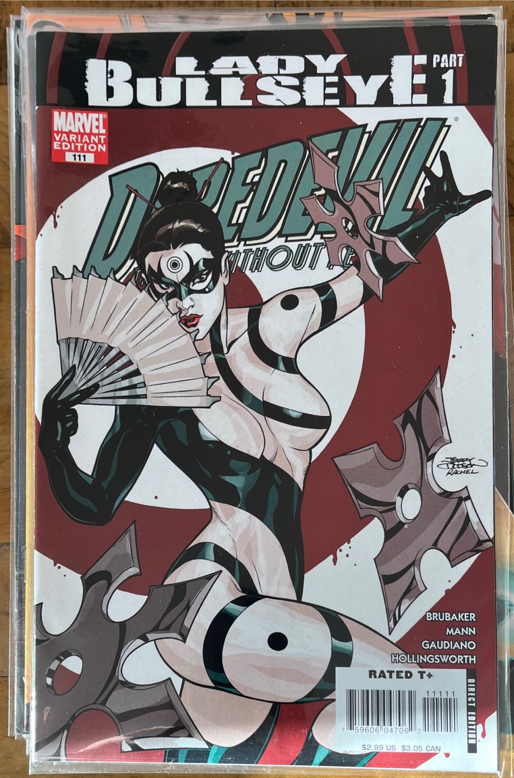Daredevil - Marvel (111 - 11/2008) comic book collectible [Barcode 75960604706211111] - Main Image 3