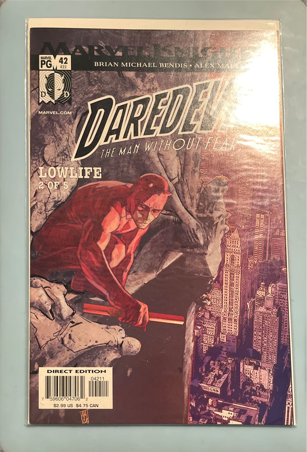 Daredevil - Marvel Comics (47) comic book collectible [Barcode 759606047062] - Main Image 2