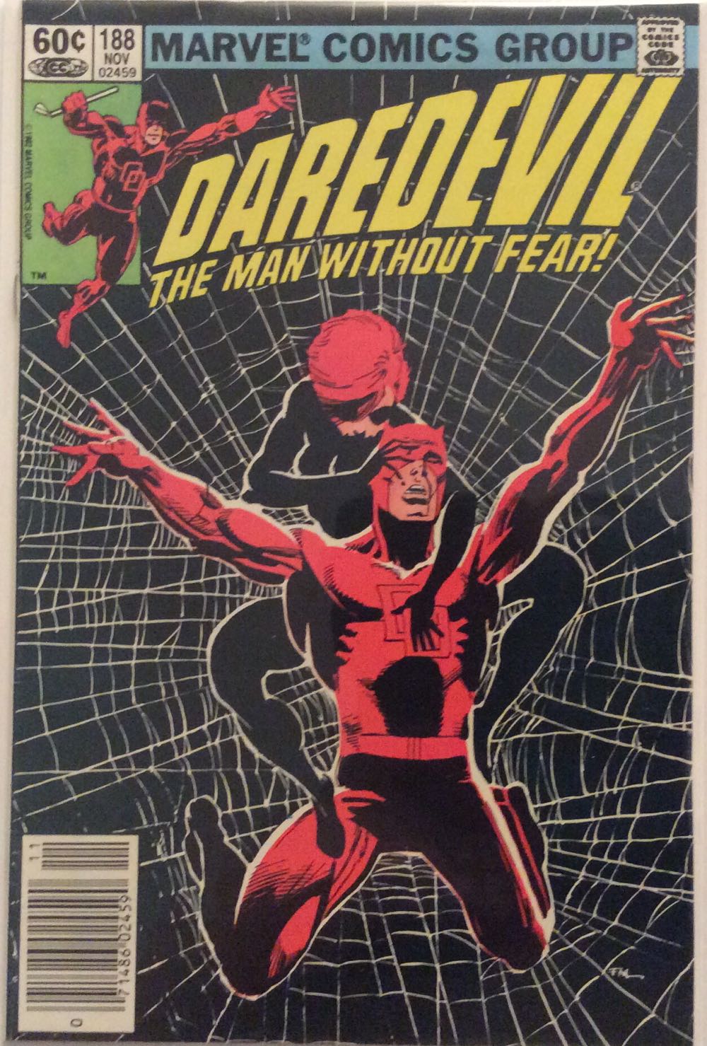 Daredevil (V1)  - Marvel (188 - Nov 1982) comic book collectible [Barcode 071486024590] - Main Image 2