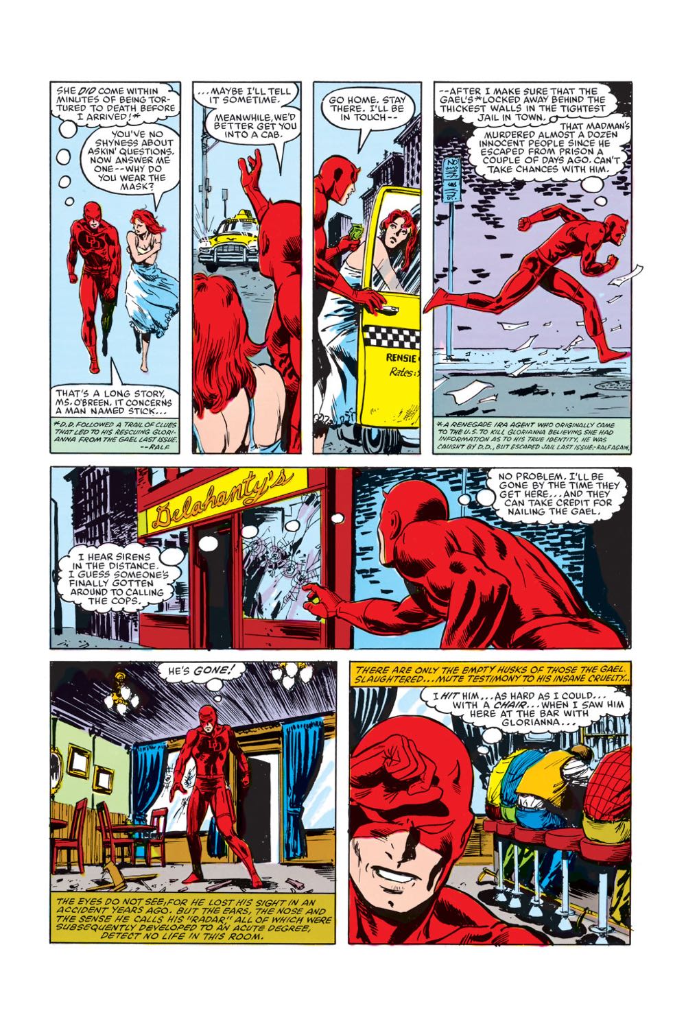 Daredevil - Marvel (217 - Apr 1985) comic book collectible [Barcode 071486024590] - Main Image 4