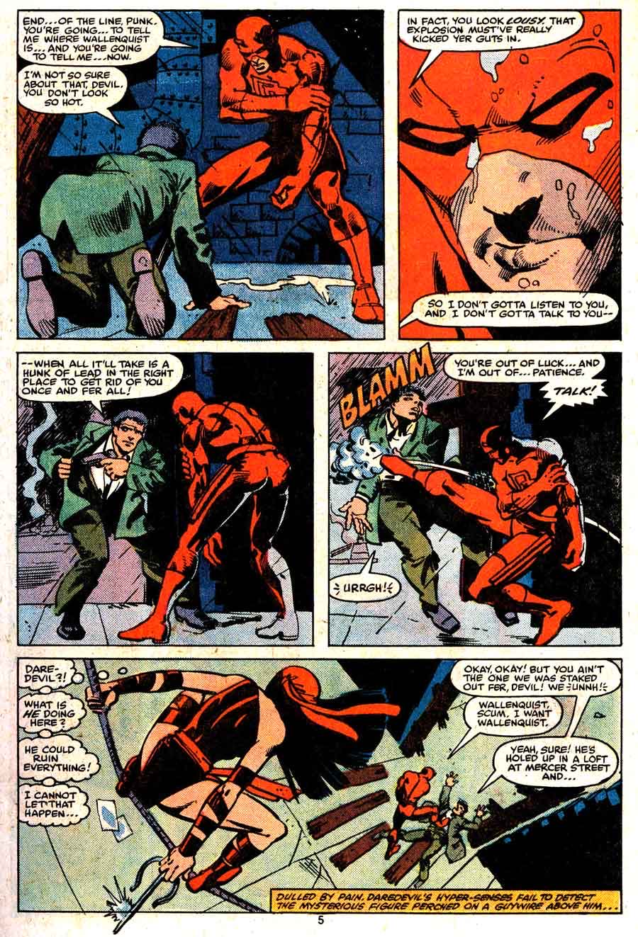 Daredevil - Marvel (168 - Jan 1981) comic book collectible [Barcode 071486024590] - Main Image 4