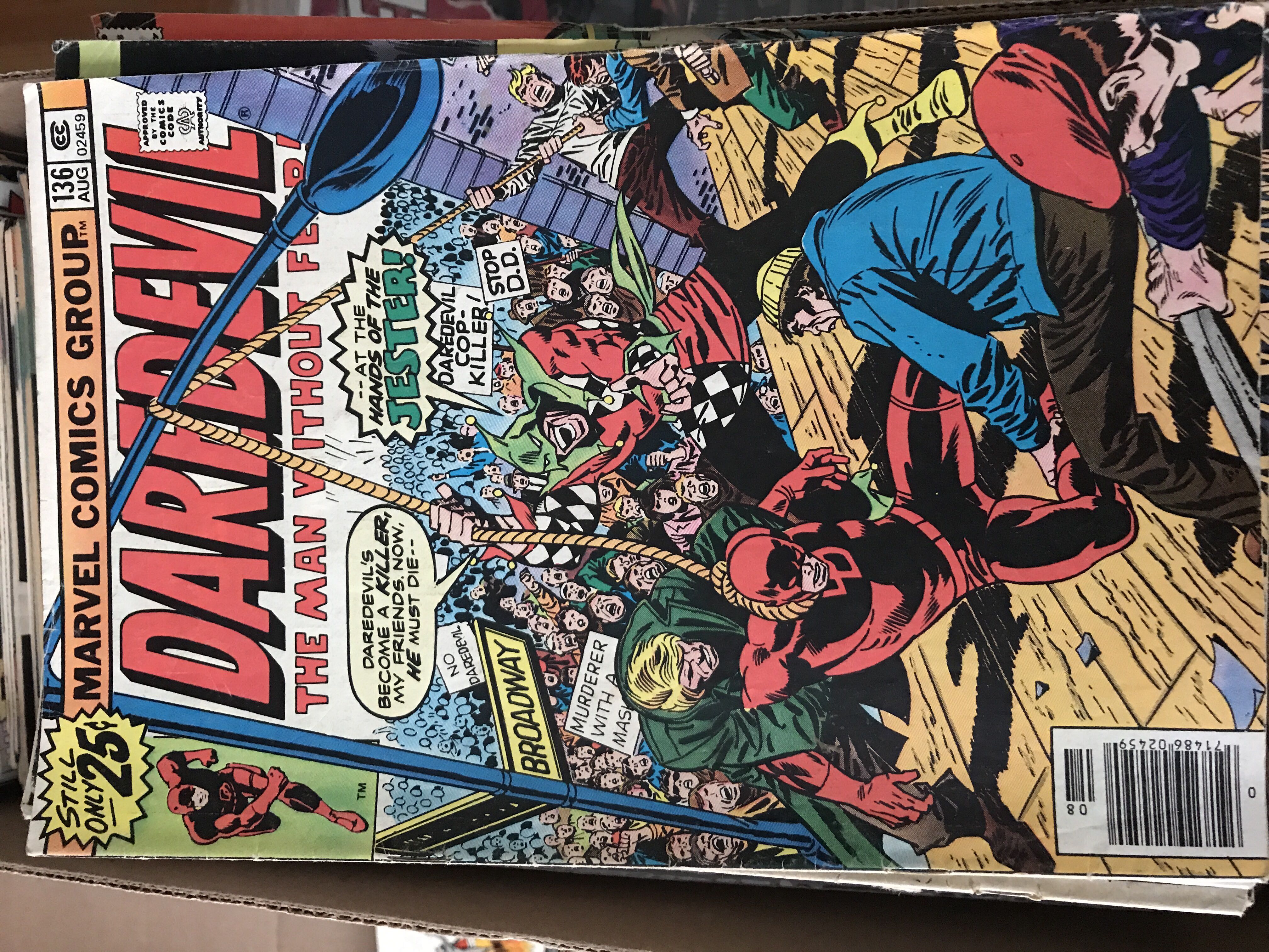 Daredevil  (136) comic book collectible [Barcode 071486024590] - Main Image 2
