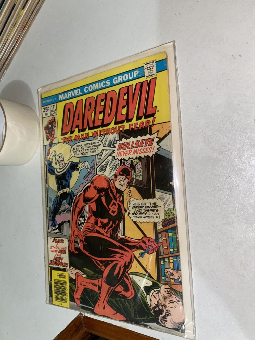 Daredevil - Marvel (131 - 03/1976) comic book collectible [Barcode 071486024590] - Main Image 3