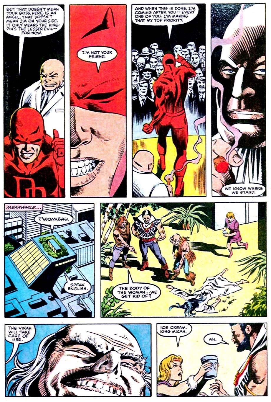 Daredevil - Marvel Comic (212 - Nov 1984) comic book collectible [Barcode 071486024590] - Main Image 3