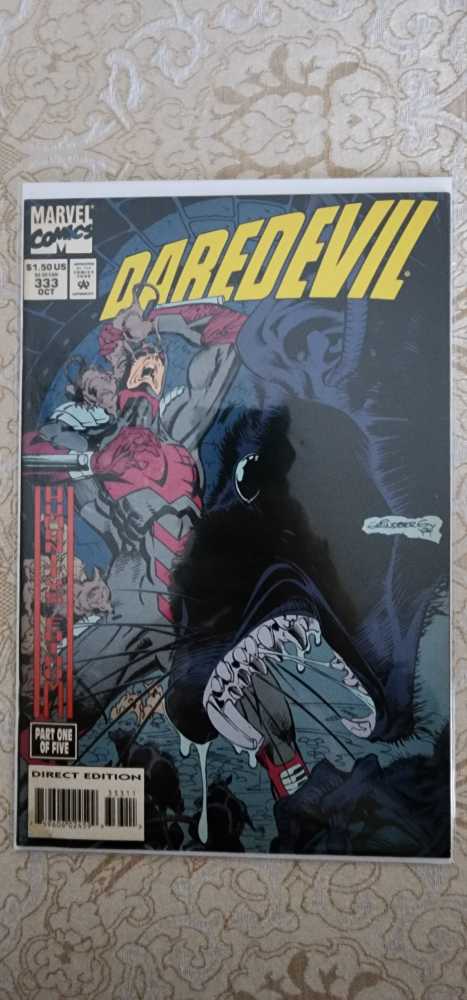 Daredevil - Marvel Comics (333 - Oct 1994) comic book collectible [Barcode 009281024590] - Main Image 2