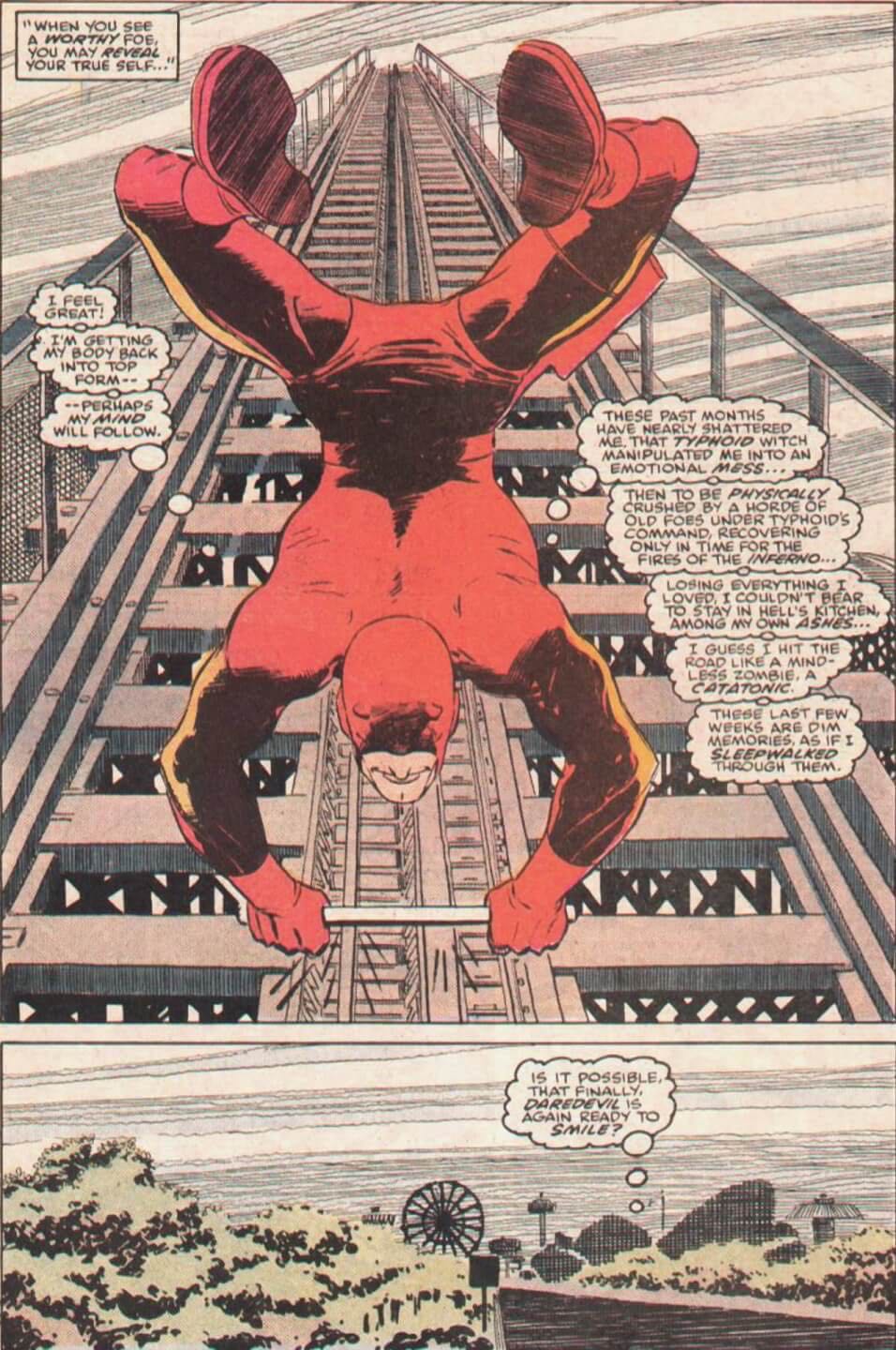 Daredevil - Marvel (270 - Sep 1989) comic book collectible [Barcode 071486024590] - Main Image 2