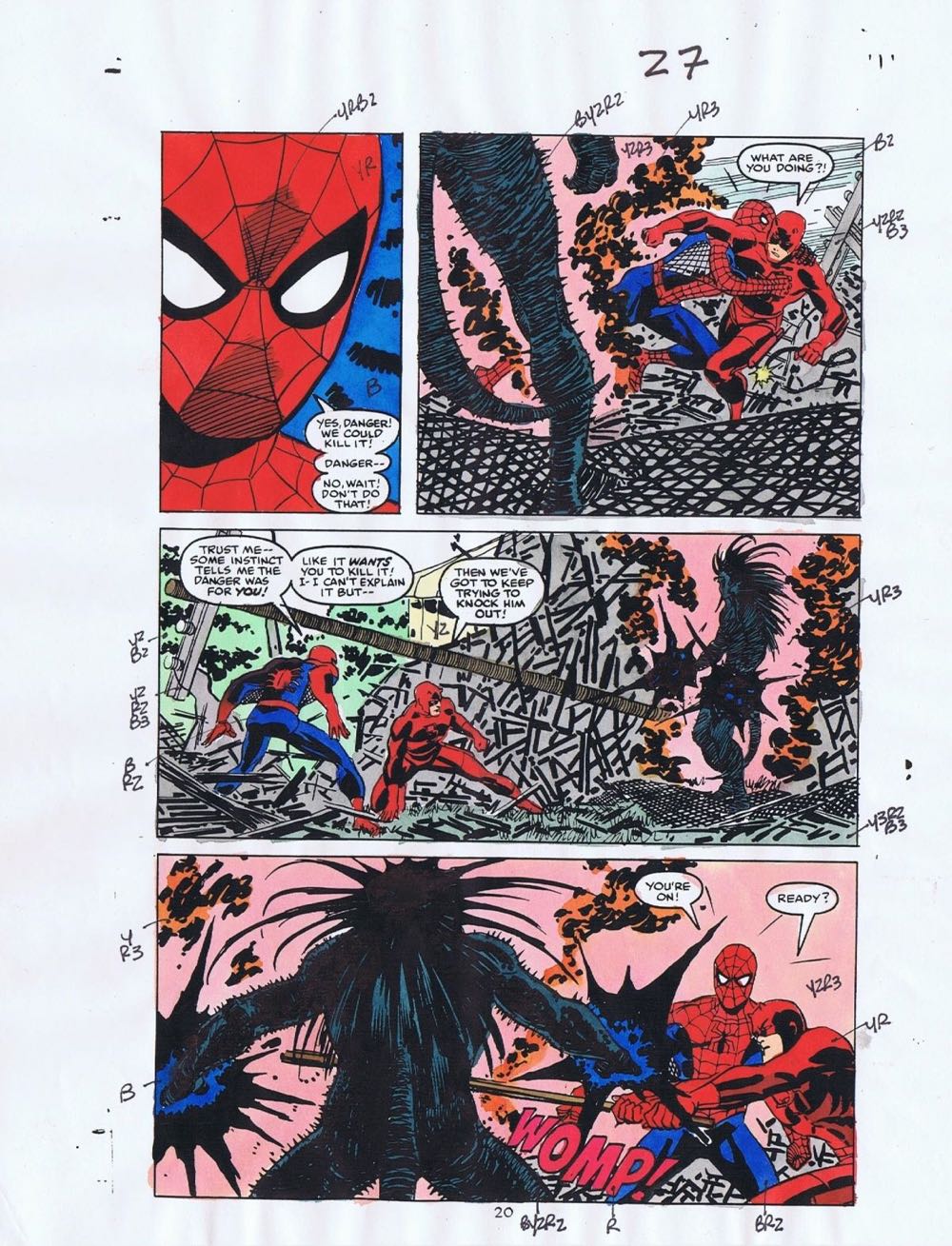 Daredevil - Marvel (270 - Sep 1989) comic book collectible [Barcode 071486024590] - Main Image 3