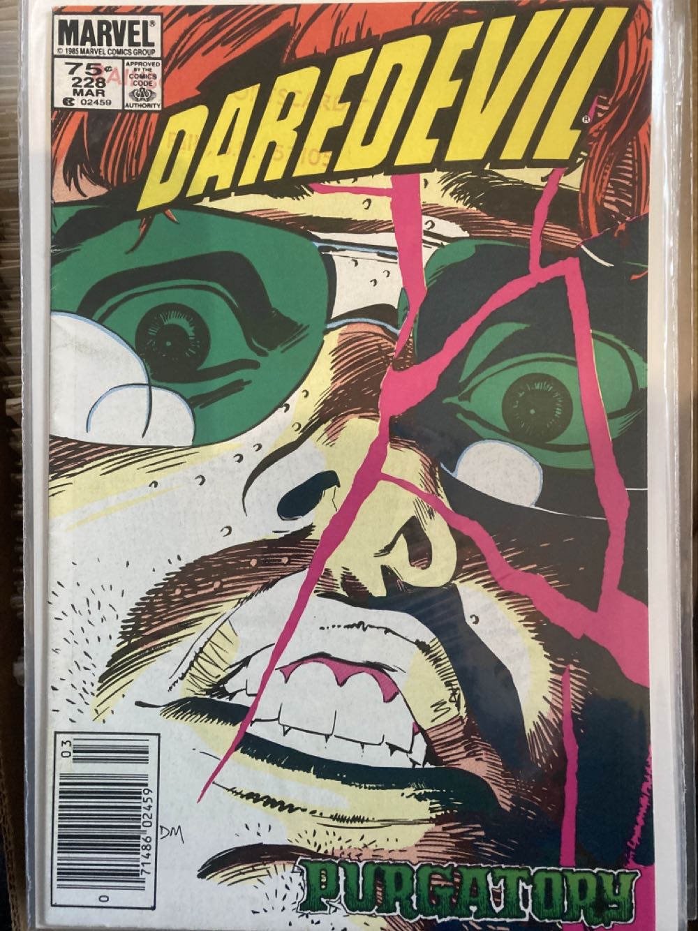 Daredevil (1964) - Marvel (228 - Mar 1986) comic book collectible [Barcode 9780785122357] - Main Image 2