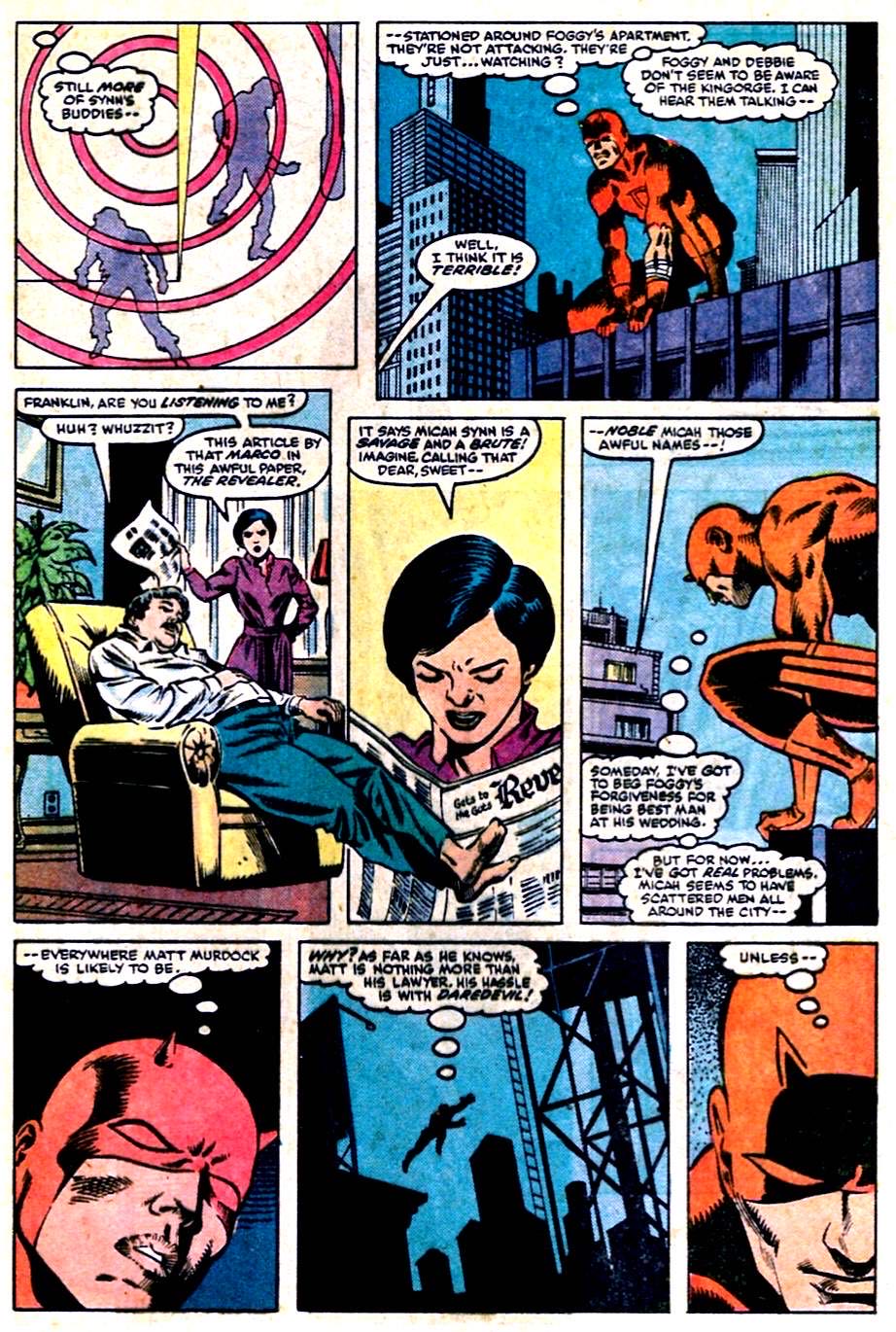 Daredevil - Marvel (211 - Oct 1984) comic book collectible [Barcode 071486024590] - Main Image 3