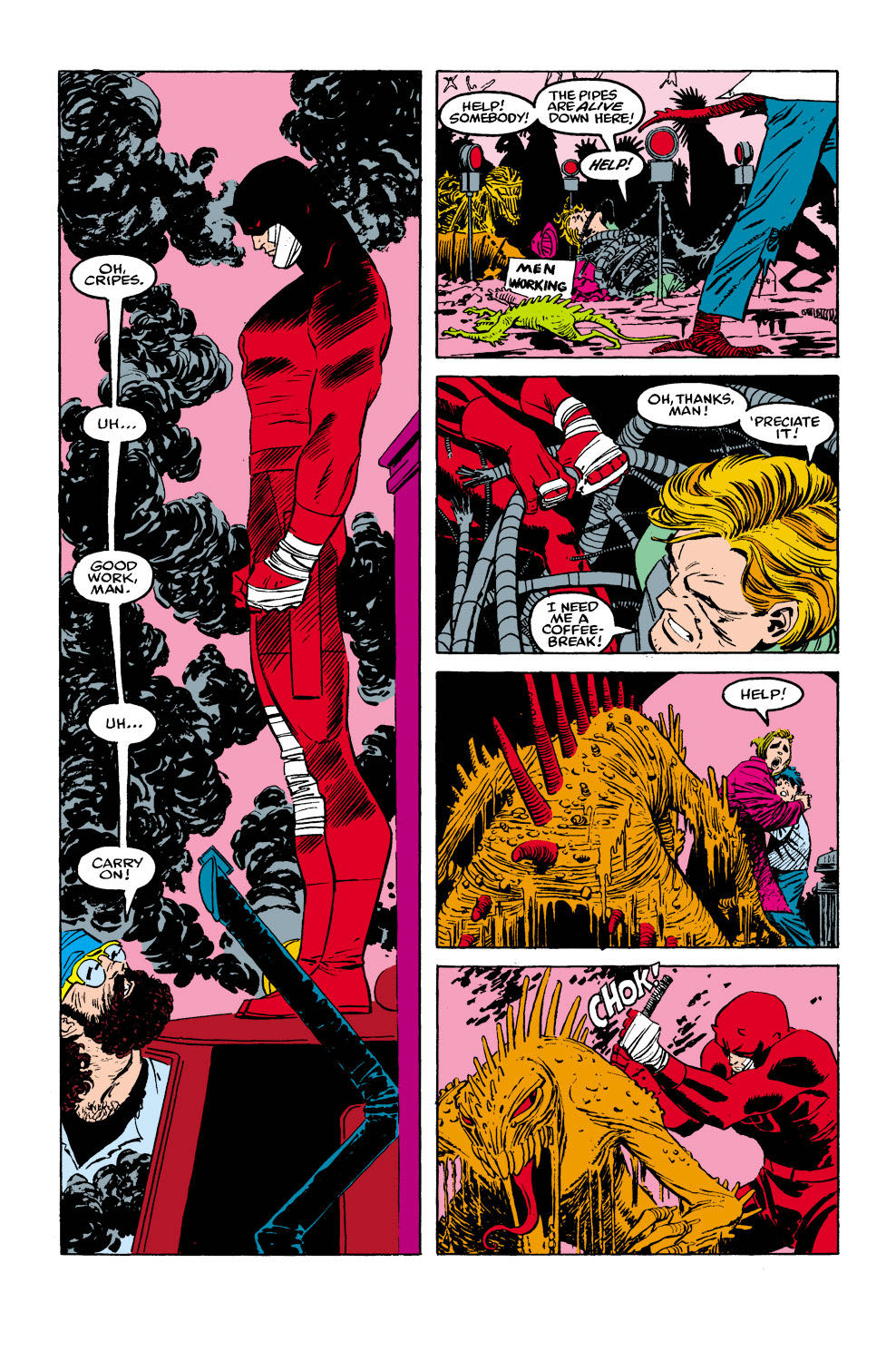 Daredevil - Marvel (265 - Apr 1989) comic book collectible [Barcode 071486024590] - Main Image 3