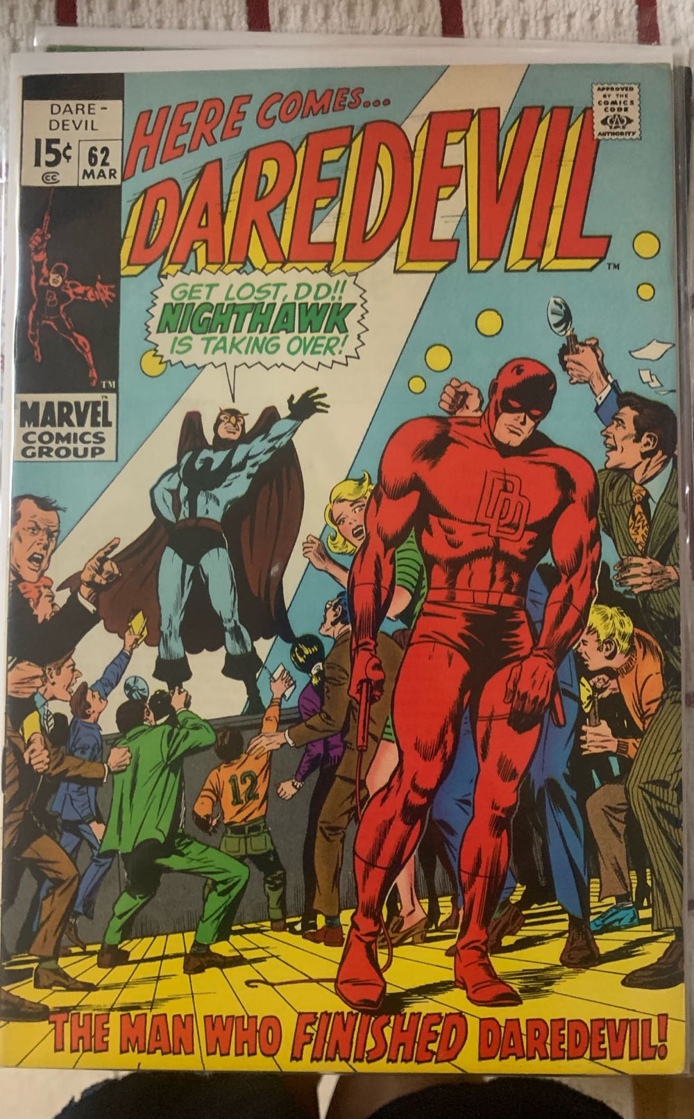 Daredevil - Marvel Comics Group (62 - Mar 1970) comic book collectible [Barcode 759606047062] - Main Image 2
