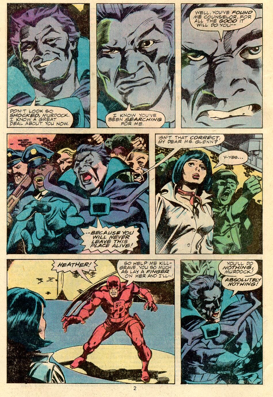 Daredevil #154 - Marvel (154 - Sep 1978) comic book collectible [Barcode 759606047062] - Main Image 3