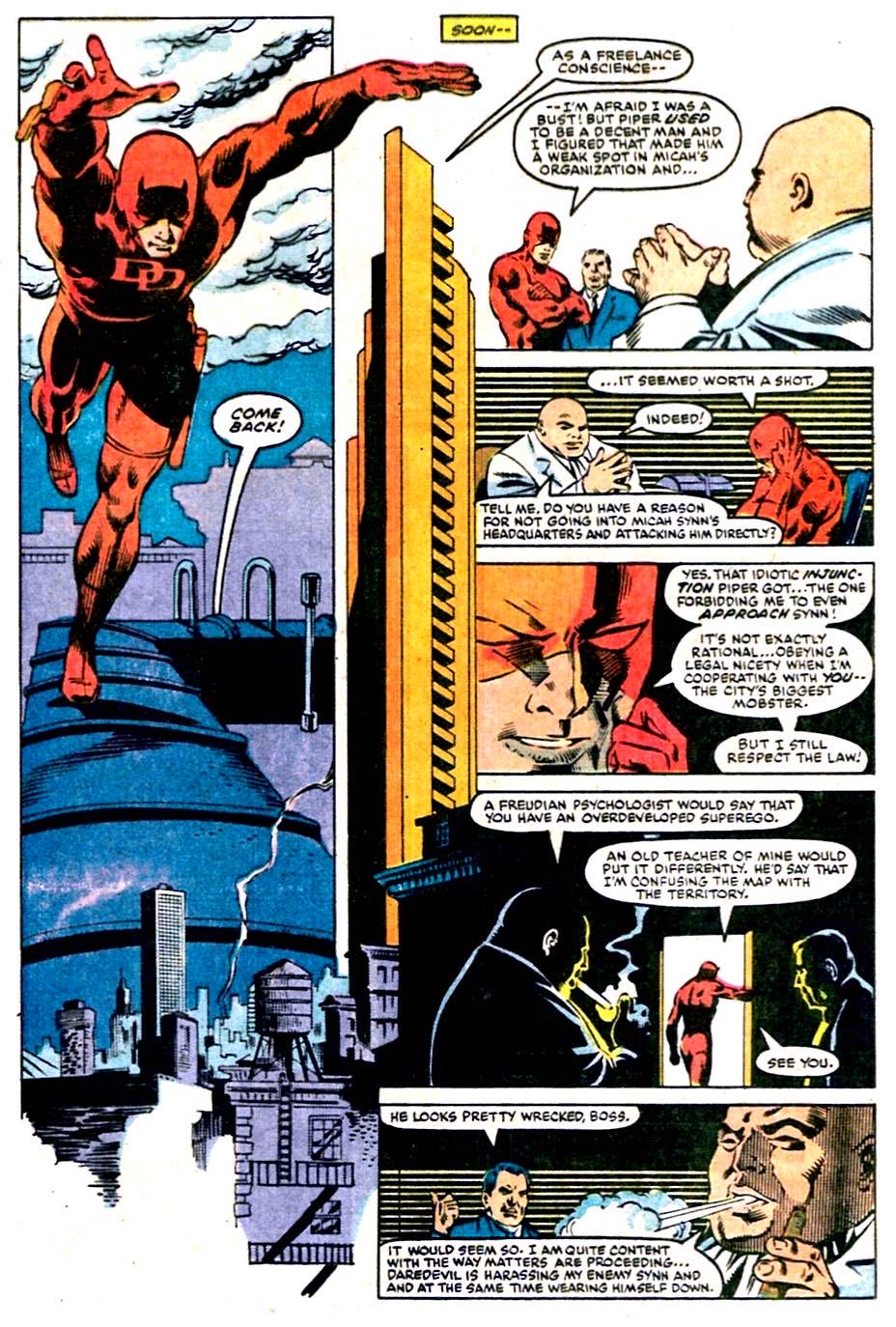 Daredevil - Marvel Comics Group (213 - Dec 1984) comic book collectible [Barcode 9780785122357] - Main Image 2