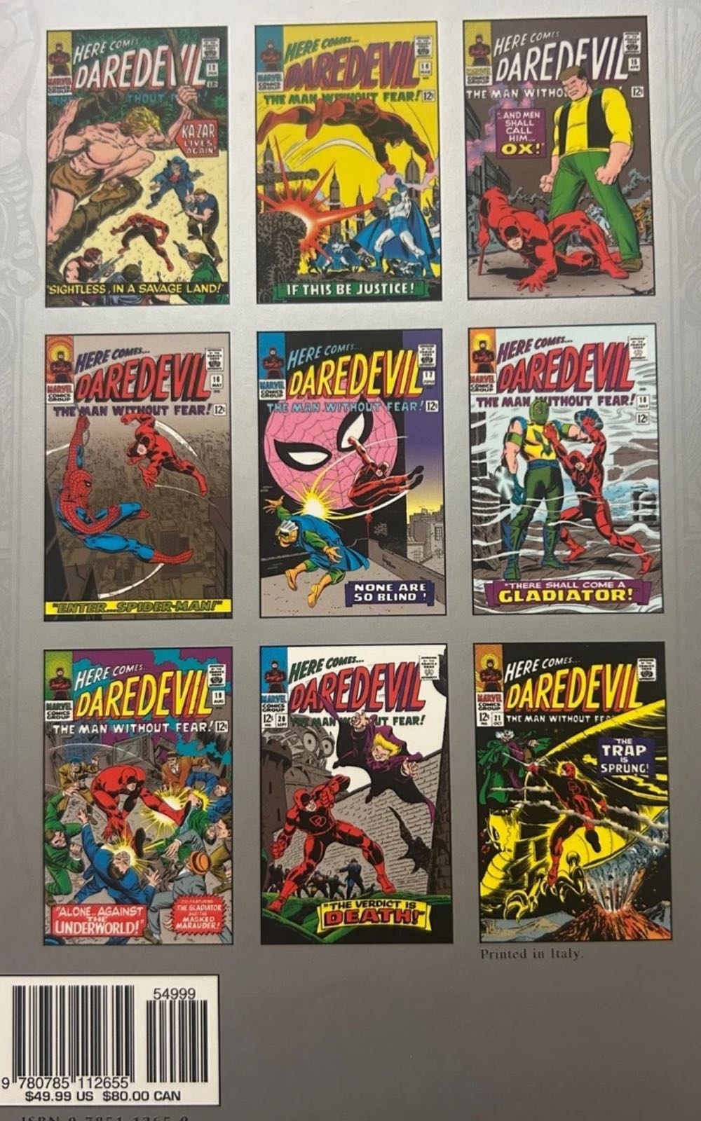Daredevil - Marvel (14 - Mar 1966) comic book collectible [Barcode 759606047062] - Main Image 3