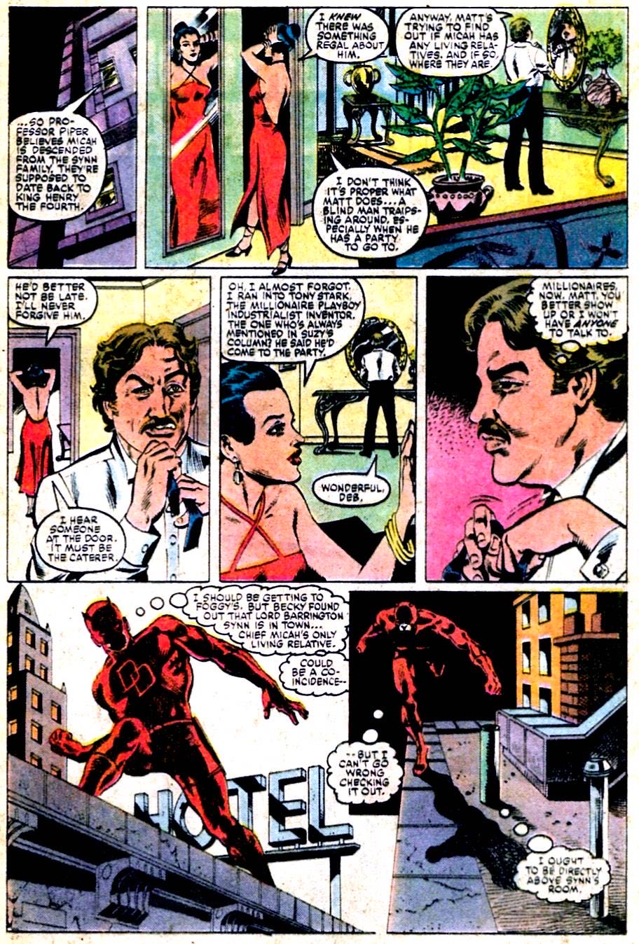 Daredevil (1964) - Marvel (204 - Mar 1984) comic book collectible [Barcode 000000000] - Main Image 4