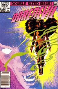 Daredevil - Marvel Comics Group (190 - Jan 1983) comic book collectible [Barcode 002000001186] - Main Image 1