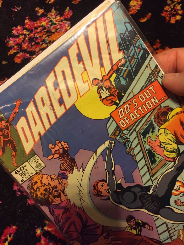 Daredevil - Marvel (201 - Dec 1983) comic book collectible [Barcode 071486024590] - Main Image 2