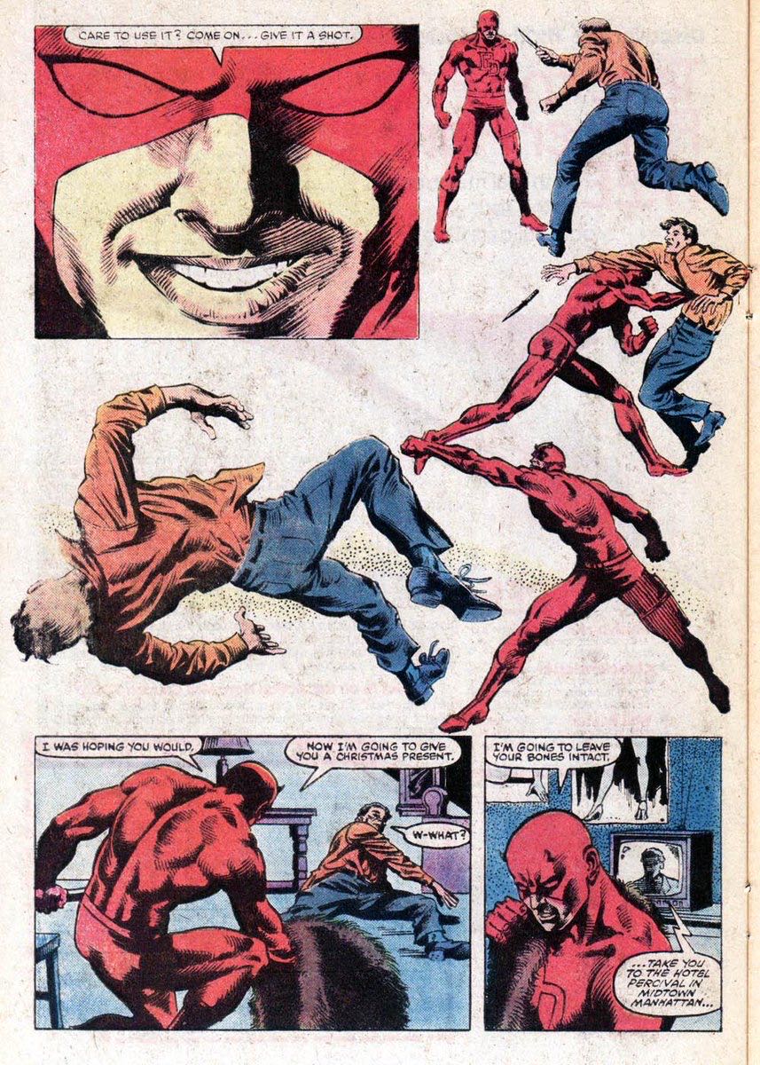 Daredevil (1964) - Marvel Comics (202 - Jan 1984) comic book collectible [Barcode 002140000025] - Main Image 3
