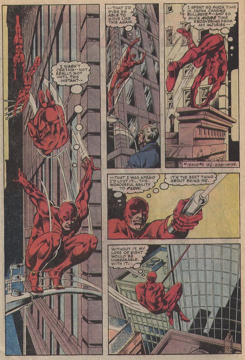 Daredevil (1964) - Marvel Comics (202 - Jan 1984) comic book collectible [Barcode 002140000025] - Main Image 4