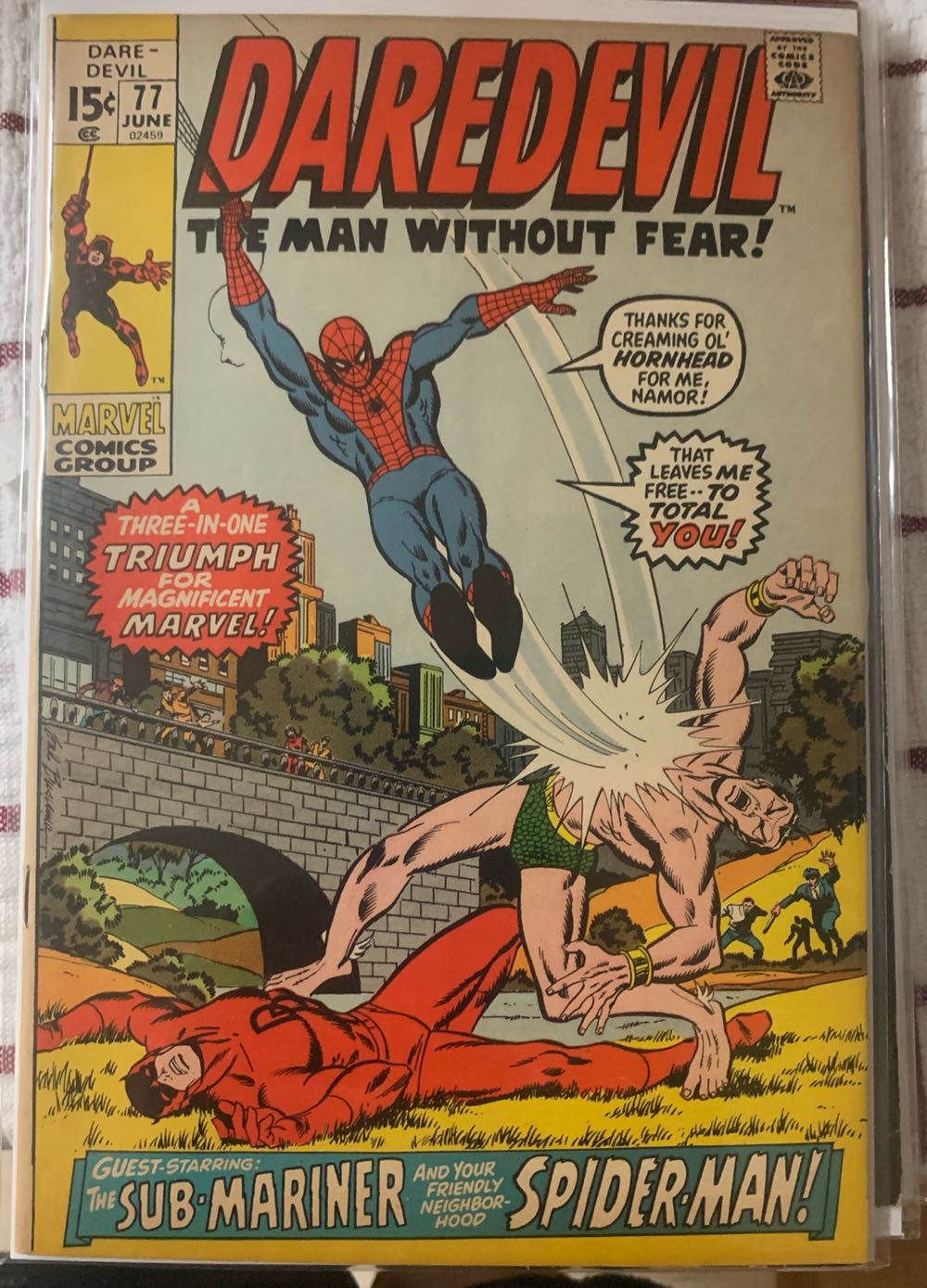 Daredevil  (77) comic book collectible - Main Image 2