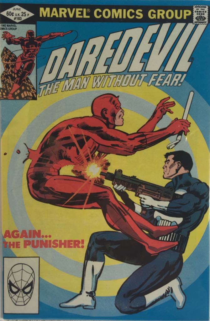 Daredevil (1964) - Marvel Comics Group (183 - Jun 1982) comic book collectible - Main Image 1